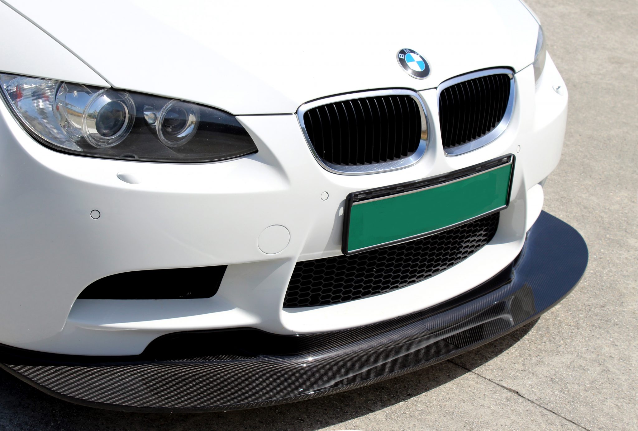 BMW M3 E92 Front Bumper Spoiler Race | Karbonius Composites